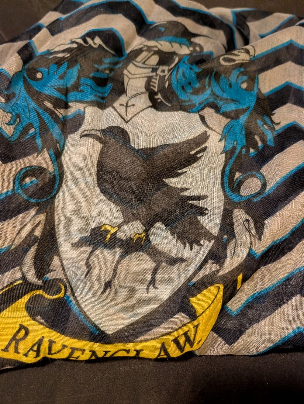 Ravenclaw Crest Decorative Harry Potter Infinity Scarf